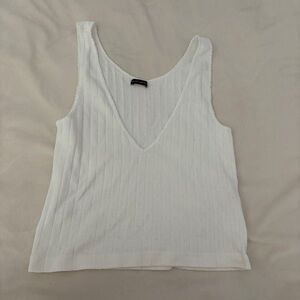 Brandy Melville White Tank Top